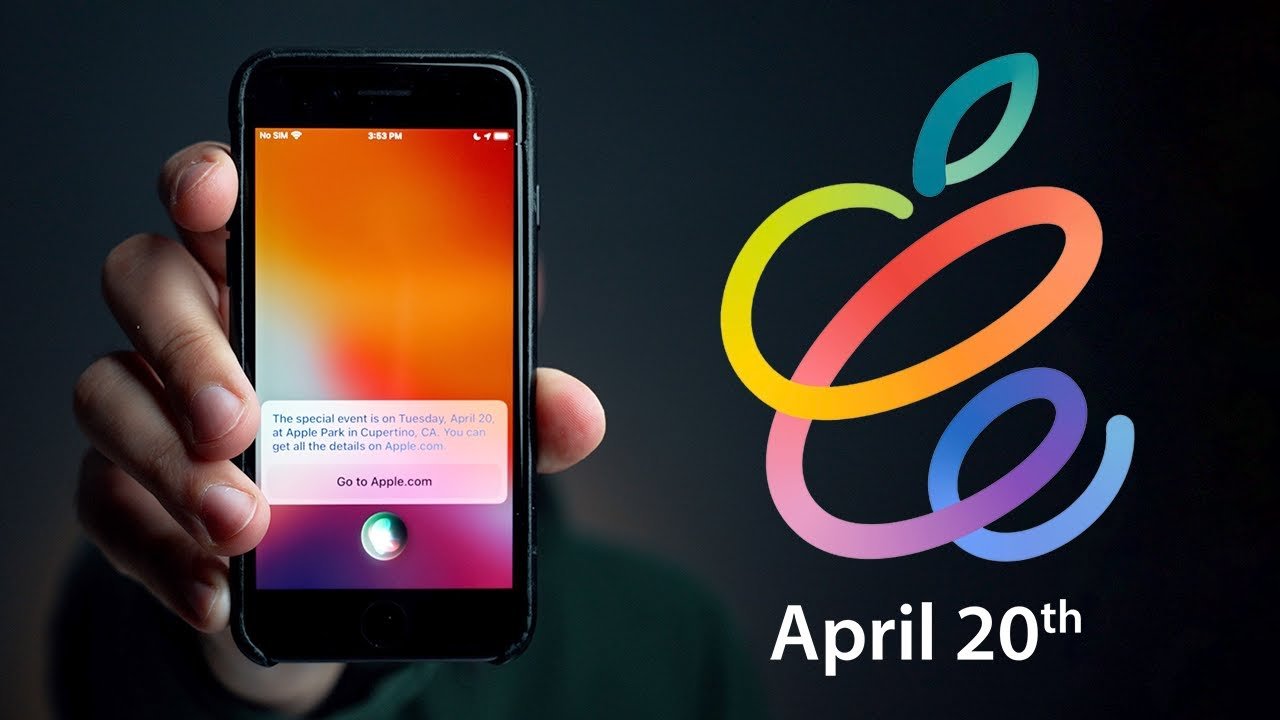 Siri Reveals Apple Event Is on April 20